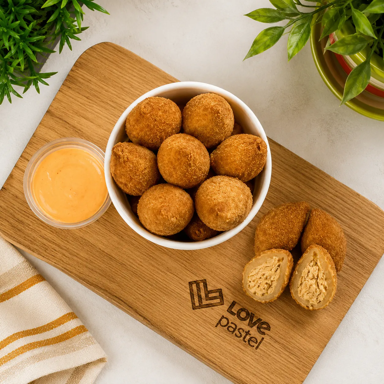 Coxinha Brazilian chicken croquettes in London, ON